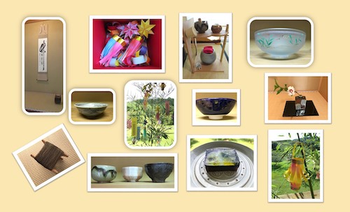 Images of Tanabata tea utensils